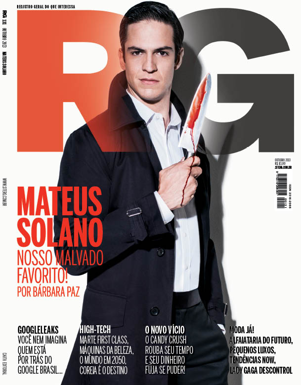 Mateus Solano - Revista RG outubro 2013